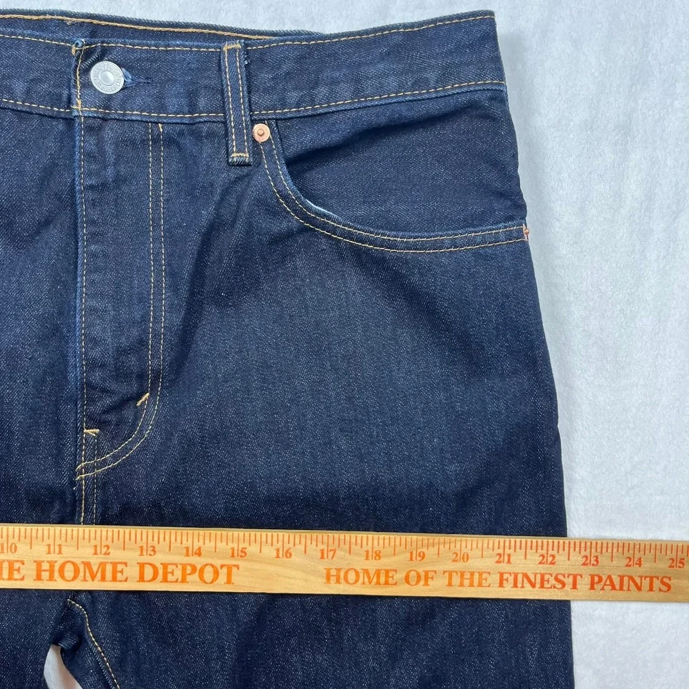 Levi's 517 Bootcut Jeans Mens 36x29 Dark Wash Indigo Western Denim Classic